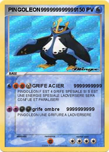 Pokemon PINGOLEON999999999999