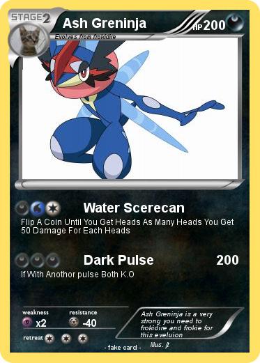 Pokemon Ash Greninja