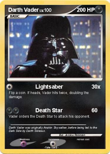 Pokemon Darth Vader