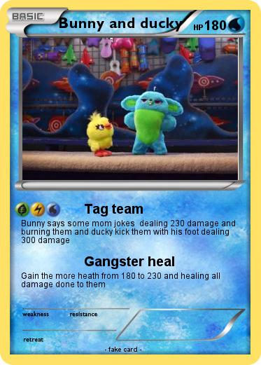 Pokemon Bunny and ducky