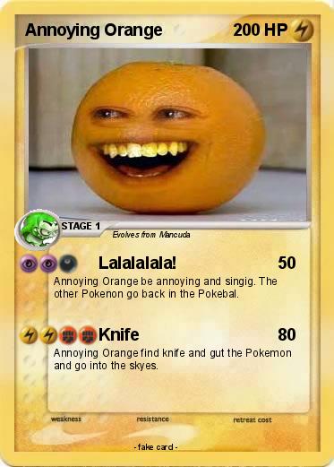 Pokemon Annoying Orange