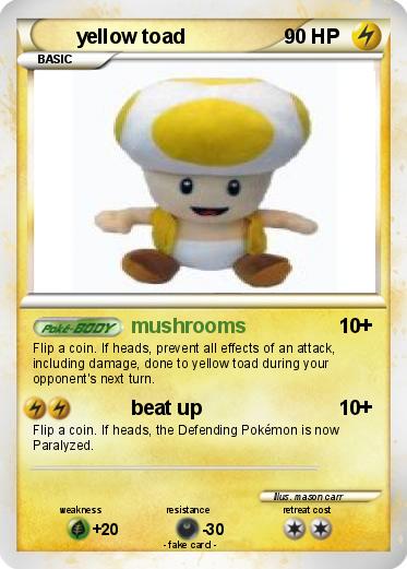 Pokemon yellow toad
