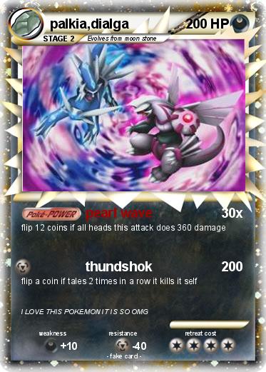 Pokemon palkia,dialga