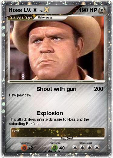 Pokemon Hoss LV. X
