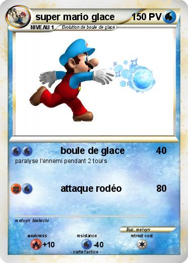 Pokemon super mario glace