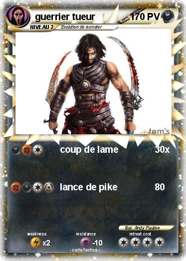 Pokemon guerrier tueur