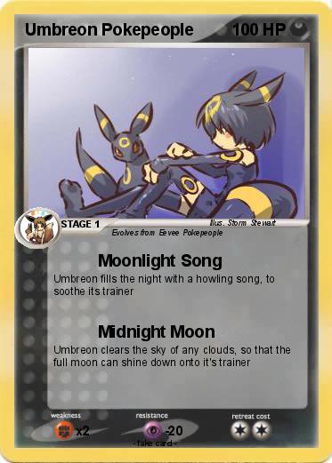Pokemon Umbreon Pokepeople