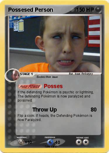 Pokemon Possesed Person