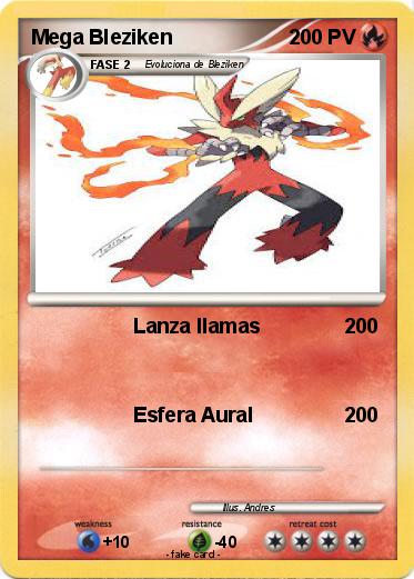 Pokemon Mega Bleziken