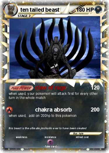 Pokemon ten tailed beast