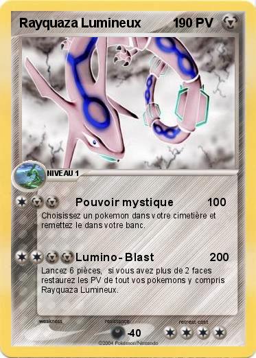 Pokemon Rayquaza Lumineux         1