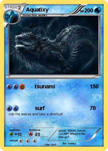 Pokemon Aquatixy