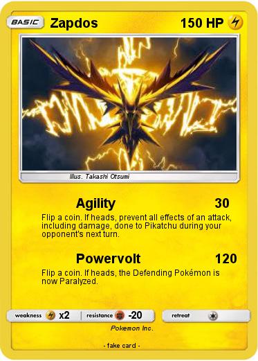 Pokemon Zapdos