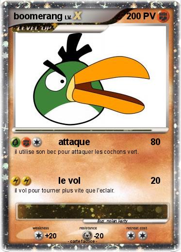 Pokemon boomerang
