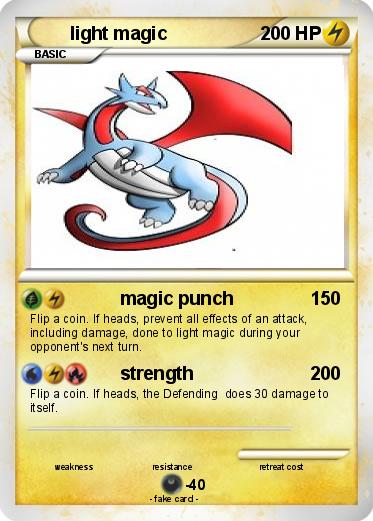Pokemon light magic