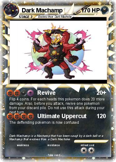 Pokemon Dark Machamp