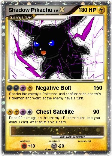 Pokemon Shadow Pikachu
