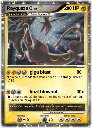 Pokemon Rayquaza C