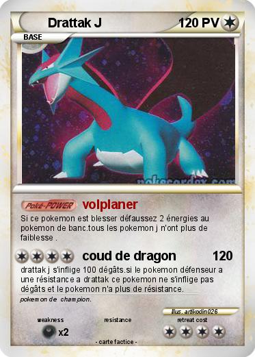 Pokemon Drattak J