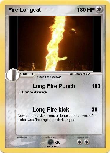 Pokemon Fire Longcat