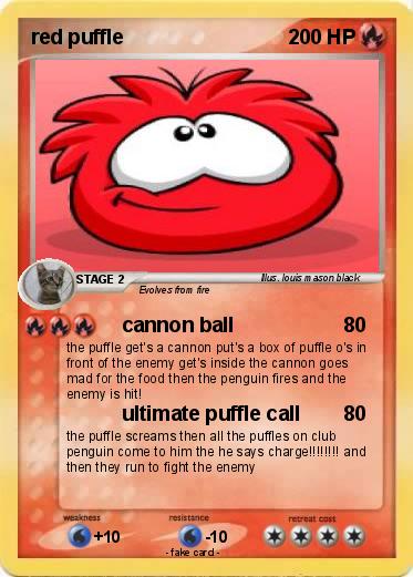 Pokemon red puffle