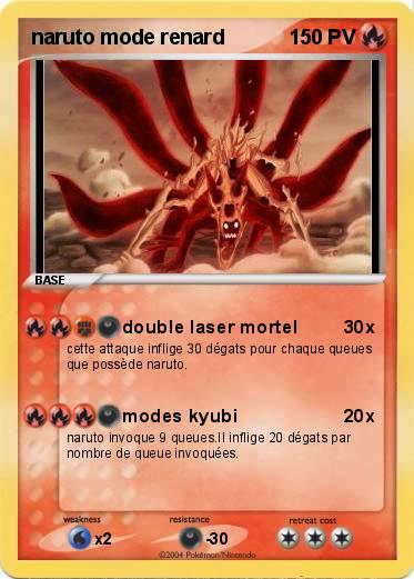 Pokemon naruto mode renard 