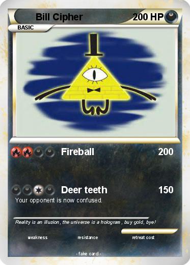 Pokemon Bill Cipher