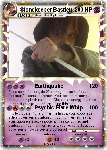Pokemon Stonekeeper Bastien