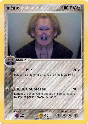 Pokemon mémé