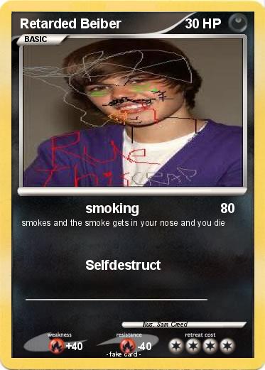 Pokemon Retarded Beiber