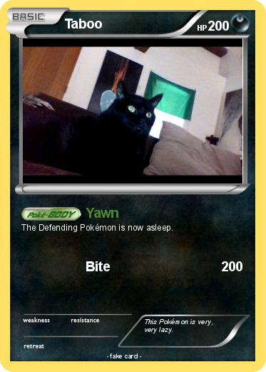 Pokemon Taboo