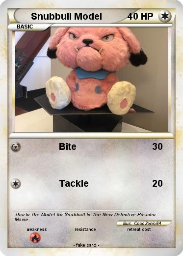 Pokemon Snubbull Model