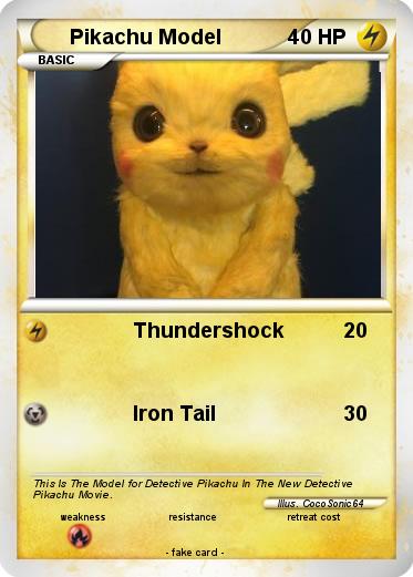 Pokemon Pikachu Model
