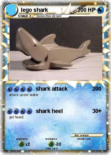 Pokemon lego shark