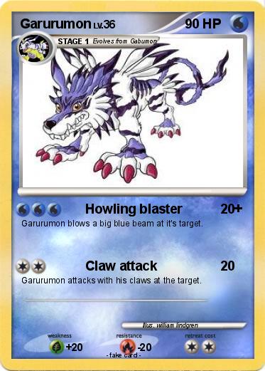 Pokemon Garurumon