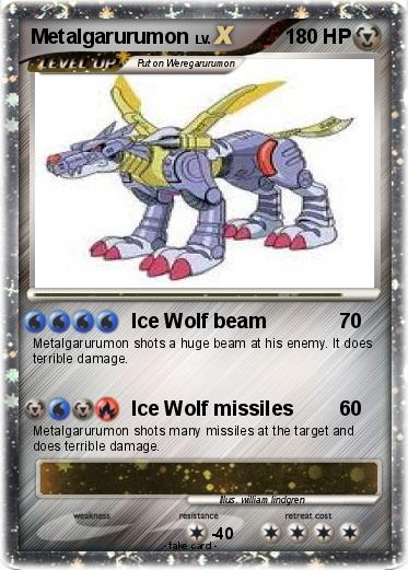 Pokemon Metalgarurumon
