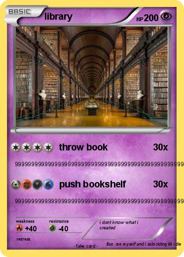 Pokemon library