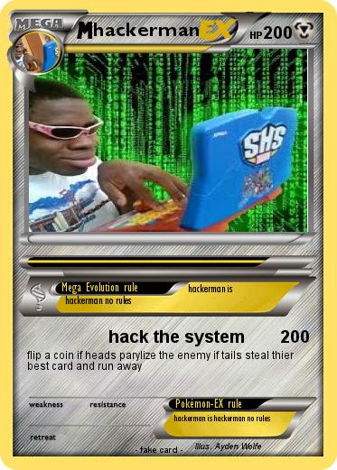 Pokemon hackerman