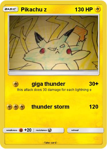 Pokemon Pikachu z