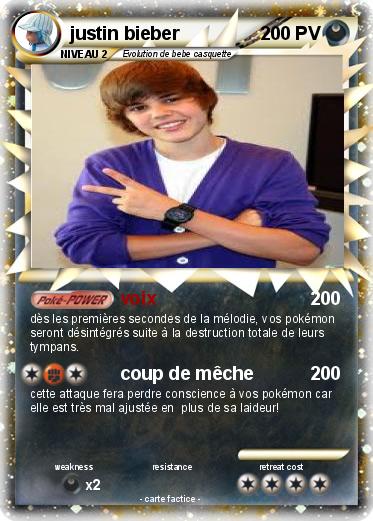 Pokemon justin bieber