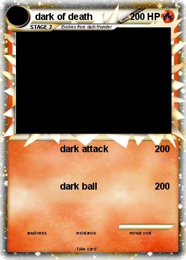 Pokemon dark of death
