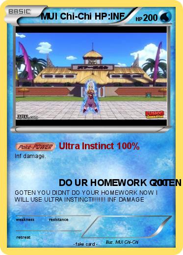 Pokemon MUI Chi-Chi HP:INF