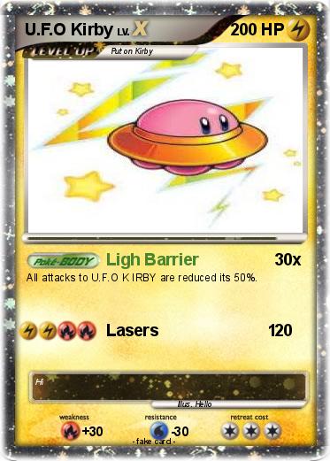 Pokemon U.F.O Kirby