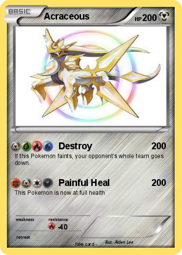 Pokemon Acraceous