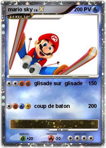 Pokemon mario sky