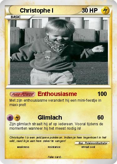 Pokemon Christophe I