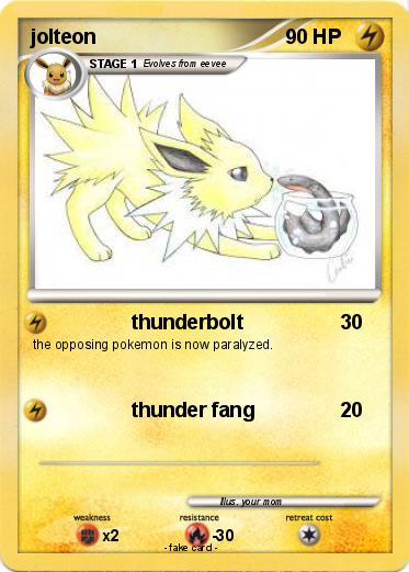 Pokemon jolteon