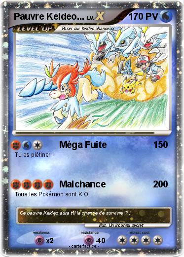 Pokemon Pauvre Keldeo...
