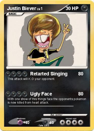 Pokemon Justin Biever