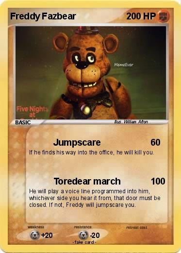 Pokemon Freddy Fazbear